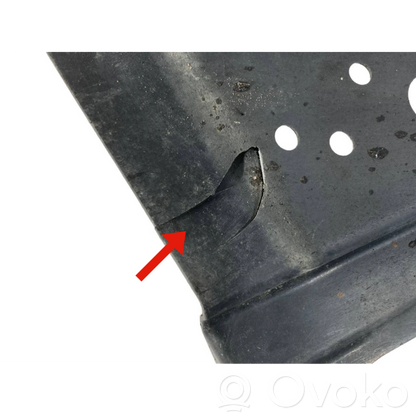 Underbody protection at the rear of the chassis