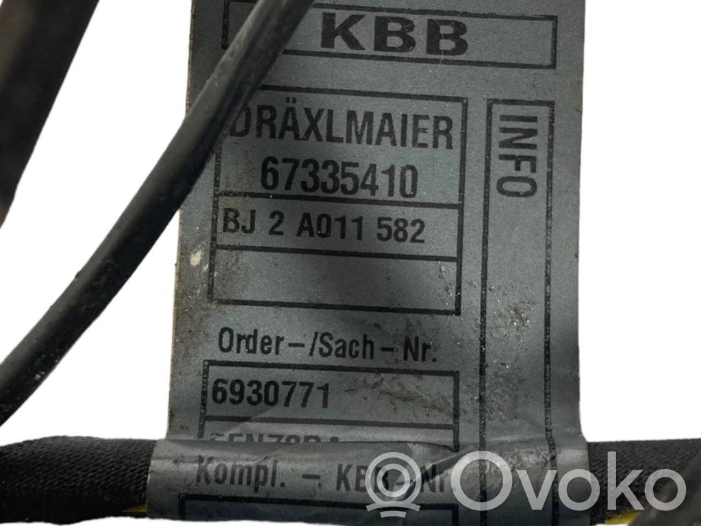 Parkošanas (PDC) sensoru vadu instalācija