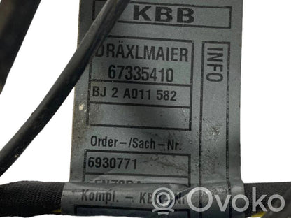 Parkošanas (PDC) sensoru vadu instalācija