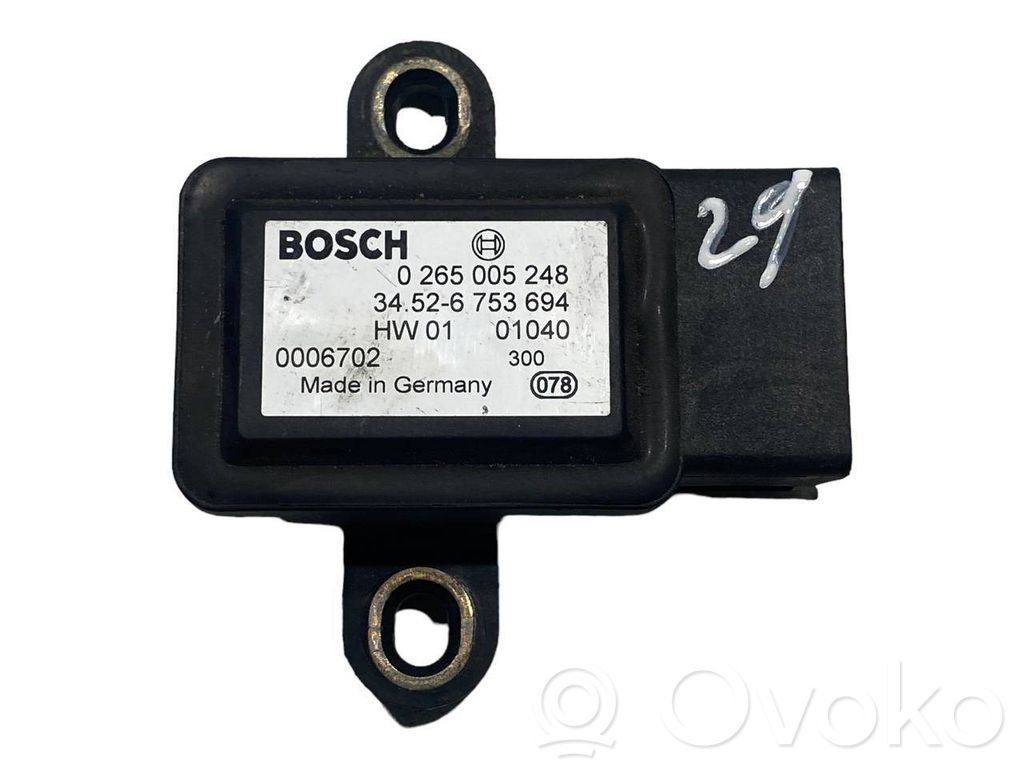 ESP (elektroniskās stabilitātes programmas) sensors (paātrinājuma sensors)