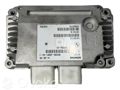 Pārnesumkārbas reduktora vadības bloks