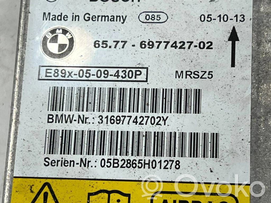 Gaisa spilvenu vadības bloks