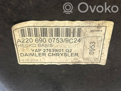 Bagāžnieka dekoratīvā apdare