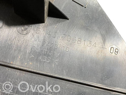 Kāju zonas sānu dekoratīvā apdare