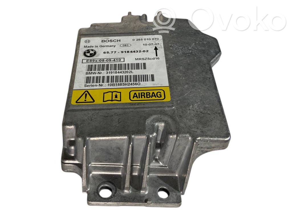 Gaisa spilvenu vadības bloks