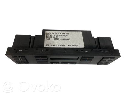 Gaisa kondicioniera / klimata kontroles / salona apsildes vadības bloks (salonā)