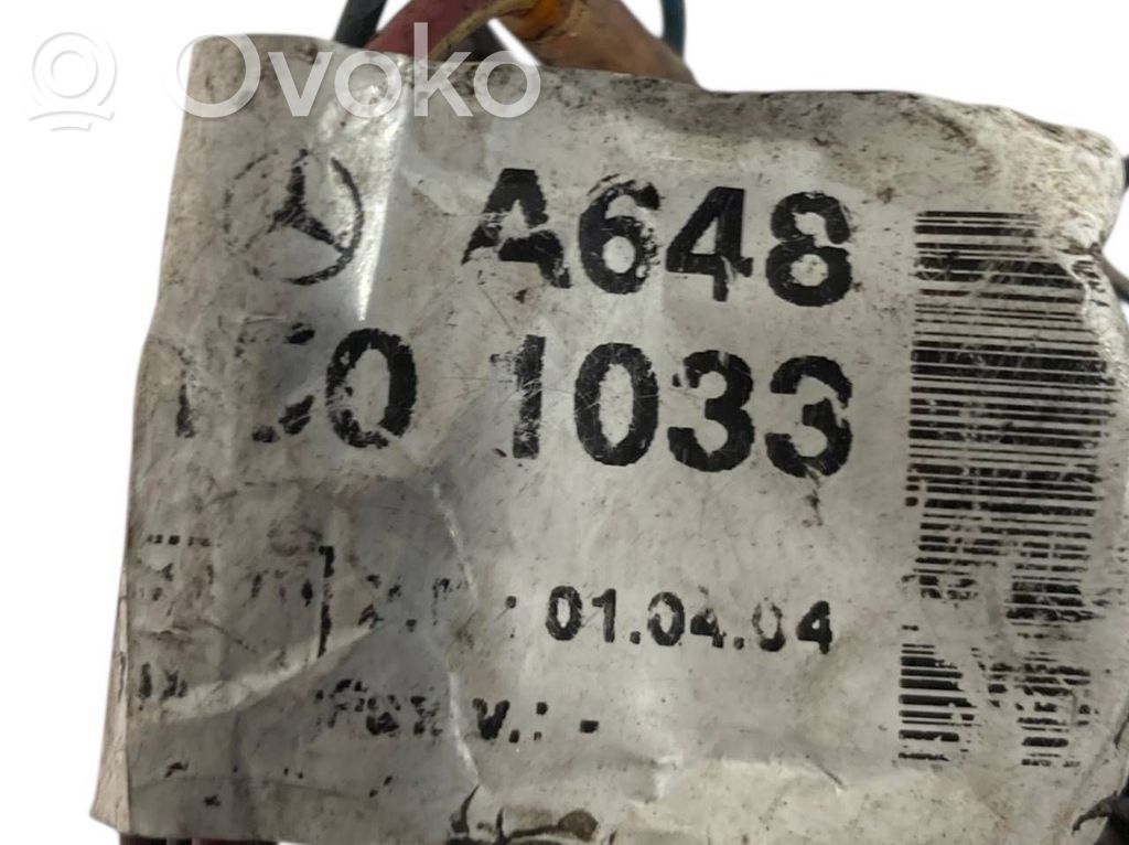 Dzinēja vadu instalācija