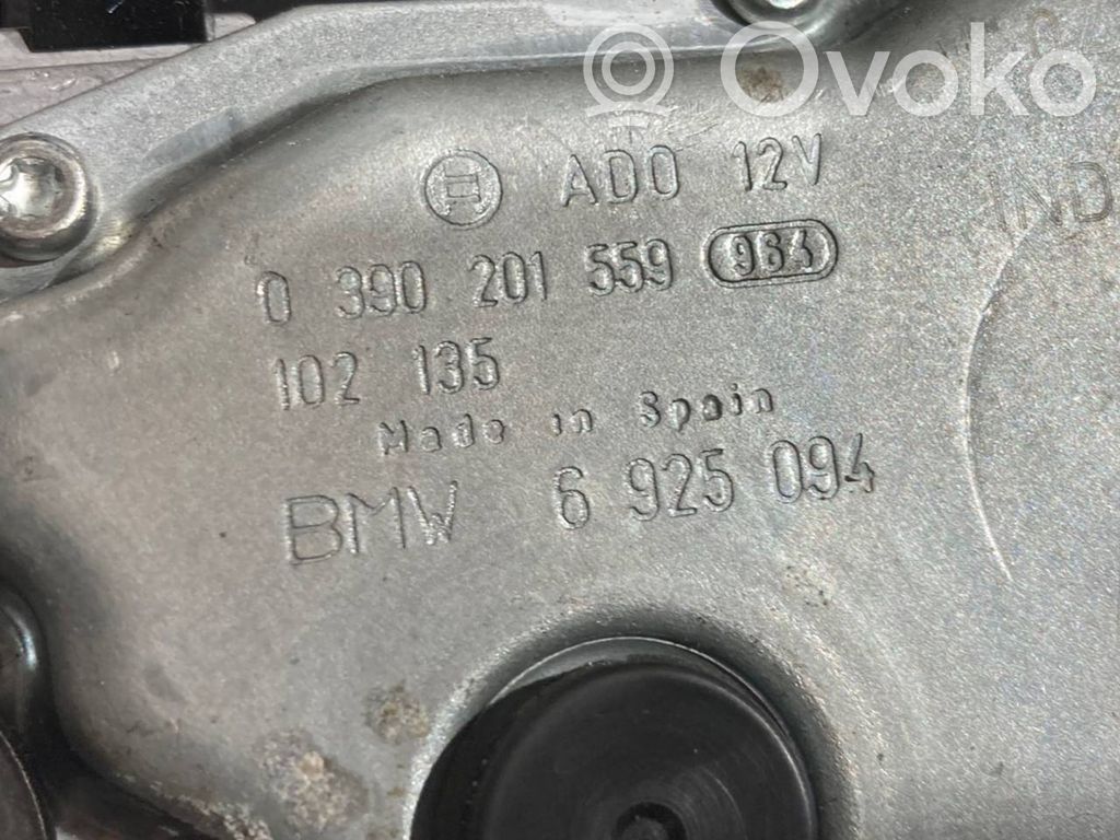 Rear window wiper motor