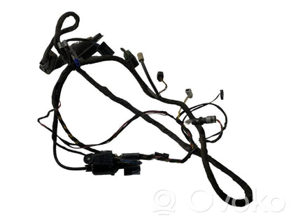 Aizmugurējo durvju vadu instalācija