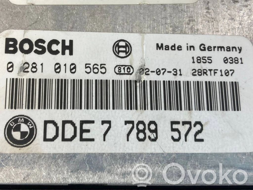 Aizdedzes ECU komplekts