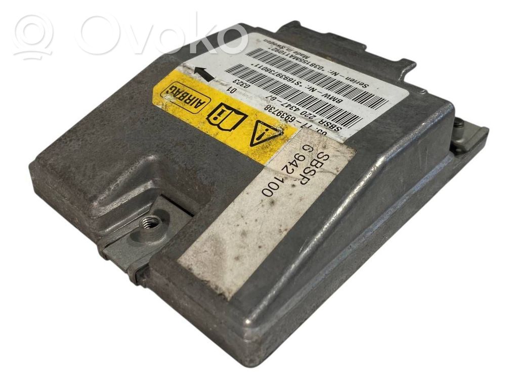 Gaisa spilvenu vadības bloks