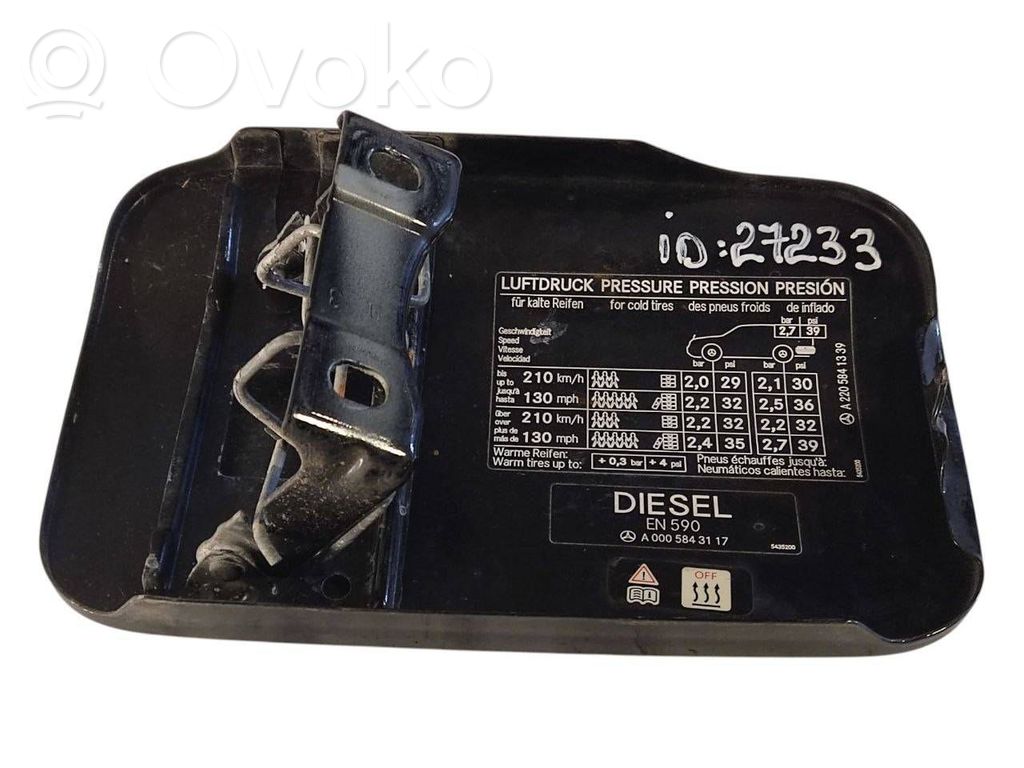 Degvielas tvertnes vāciņš