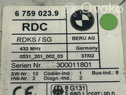 Riepu spiediena kontroles bloks