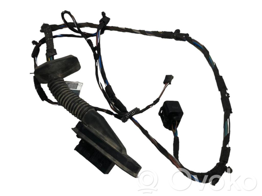 Монтаж проводки задней двери