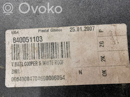 Spoilera aizmugurējais vāks