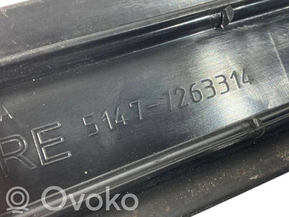 Aizmugurējā sliekšņa dekoratīvā apdare (iekšējā)