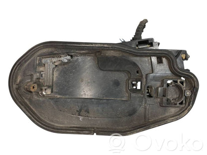 Holder/bracket for external opening handle at the back