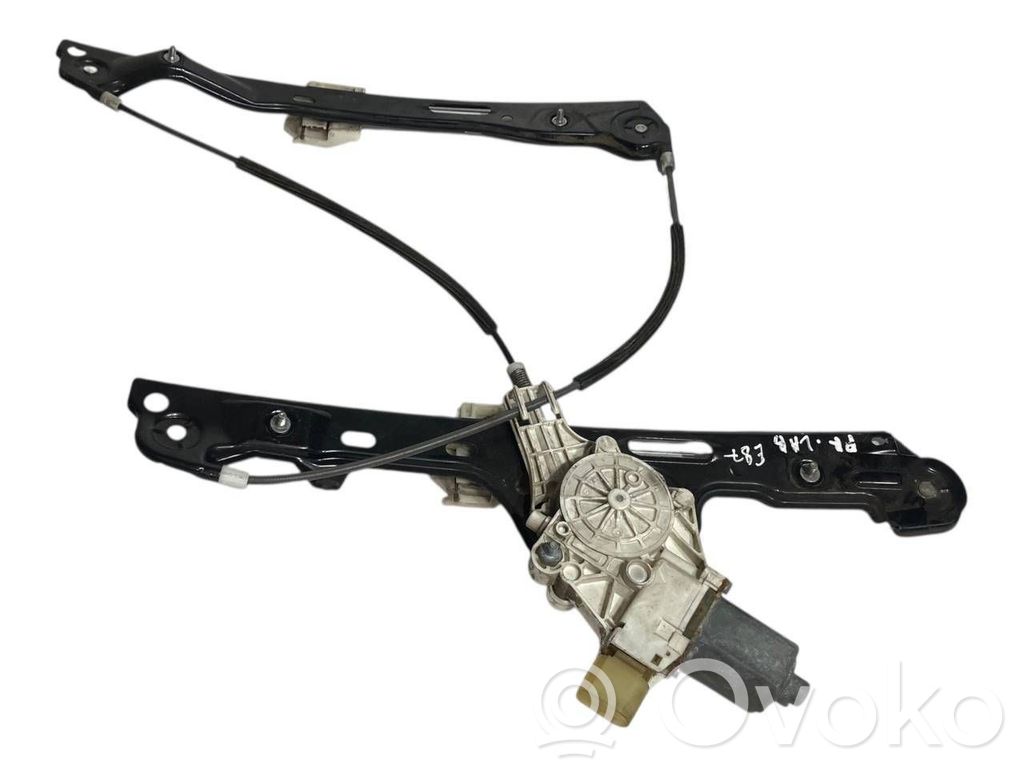 Priekšpusē elektriskā loga pacelšanas mehānisma komplekts