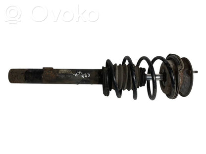 Priekšpusē amortizators ar atsperi