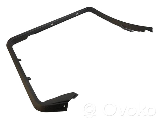 Rear door glass frame