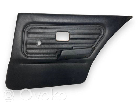 Rear door trim