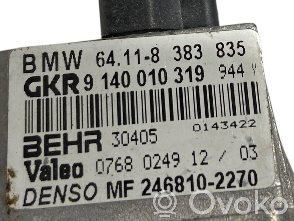 Mazā radiatora ventilatora reostats
