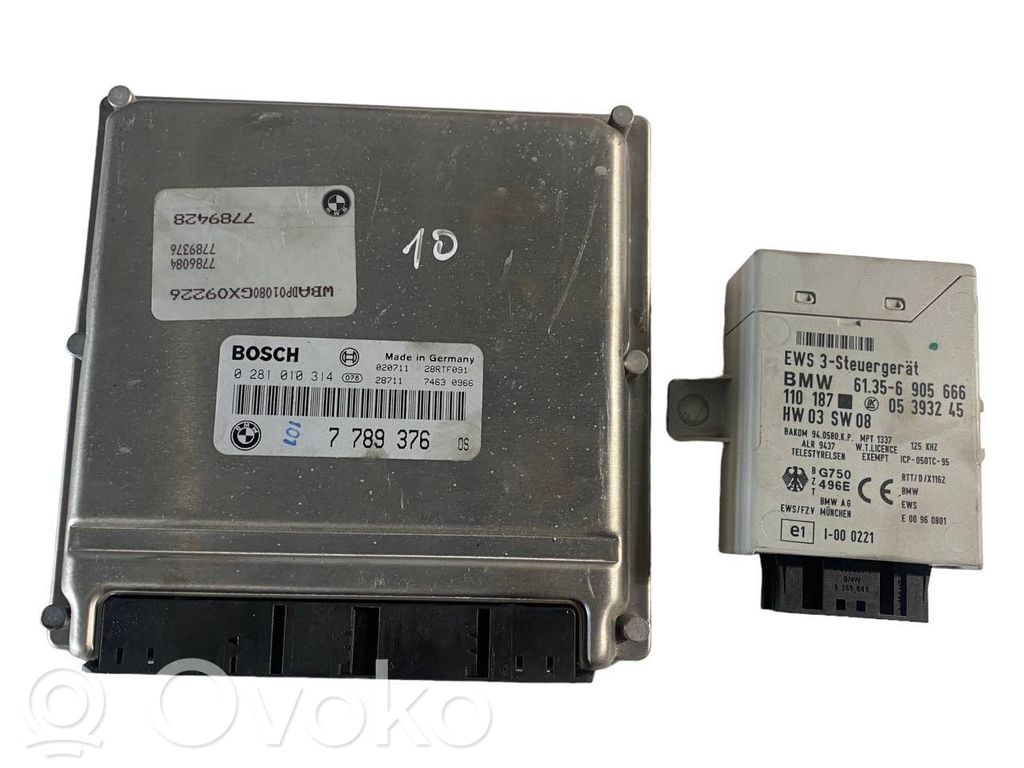 Aizdedzes ECU komplekts