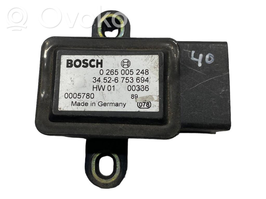 ESP (Electronic Stability Program) sensor (acceleration sensor)