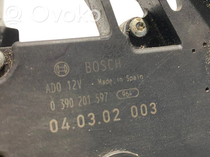 Aizmugurējā loga tīrītāja motoriņš