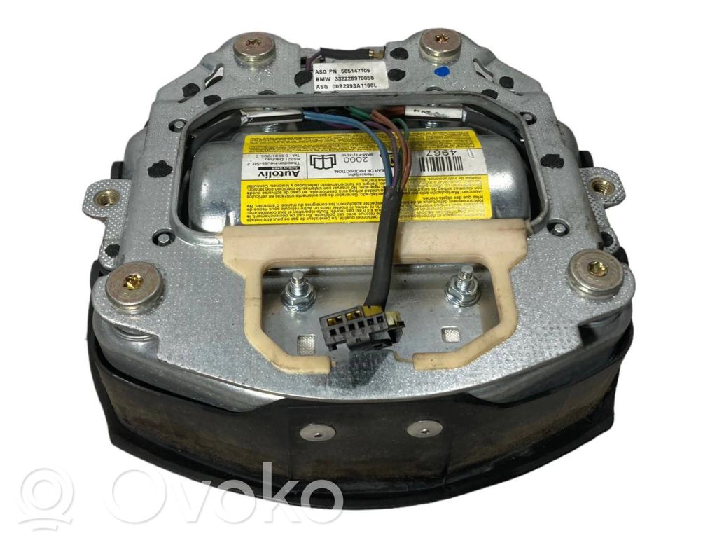 Steering wheel airbag