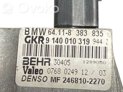 Mazā radiatora ventilatora reostats