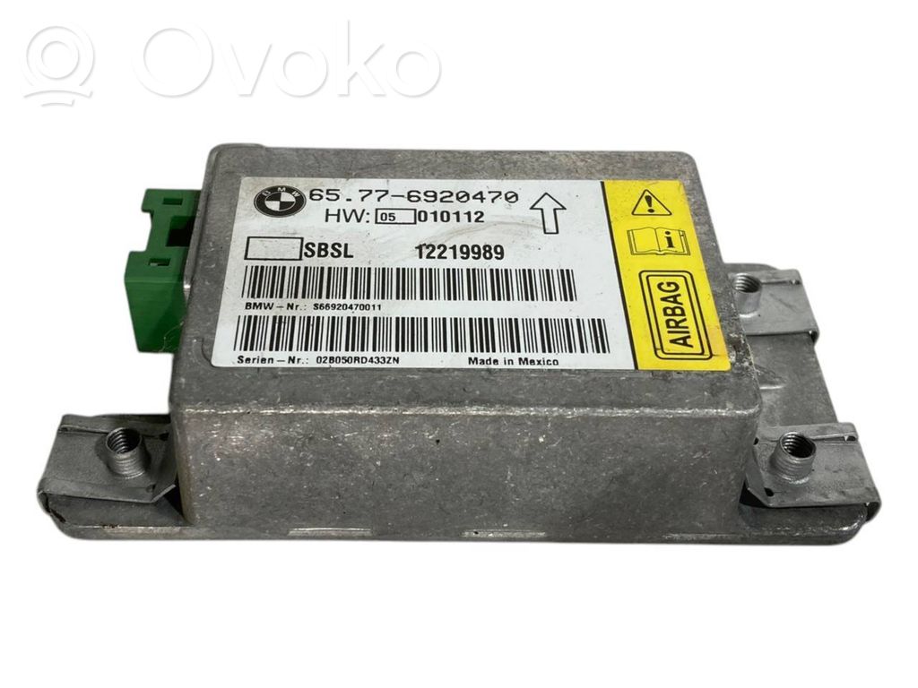 Airbag control unit