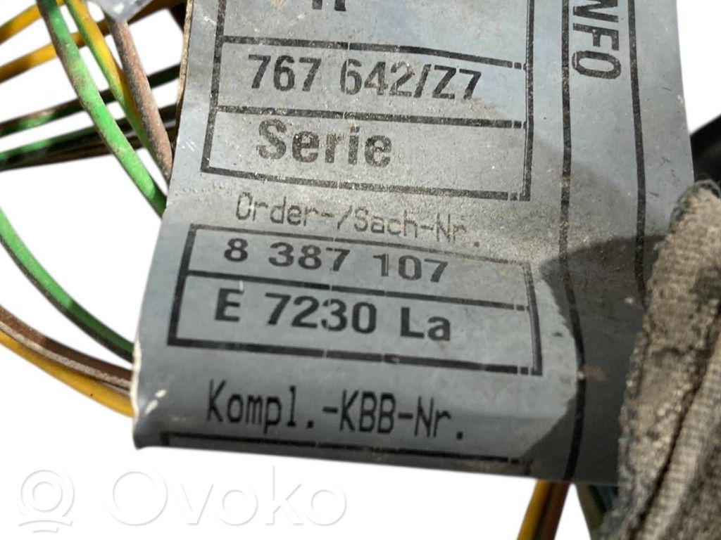 Parkošanas (PDC) sensoru vadu instalācija
