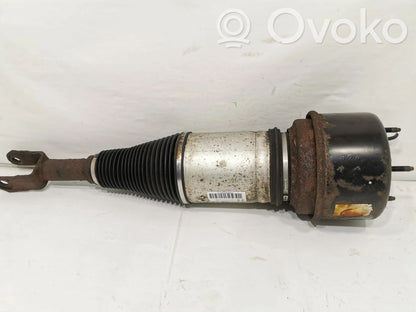 Priekšpusē pneimatiska (gaisa) spilvens ar amortizatoru