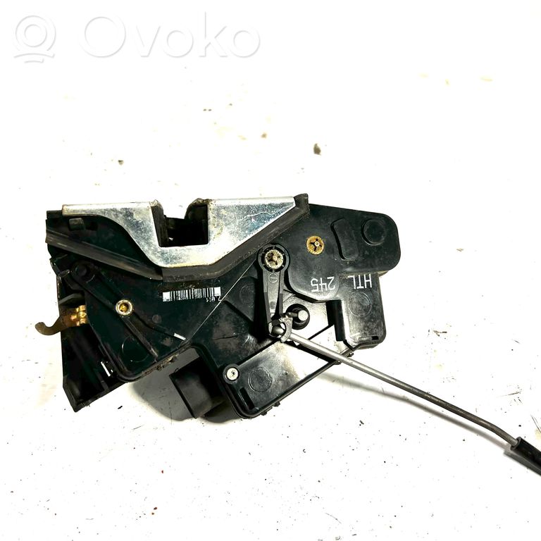 Lock at the back