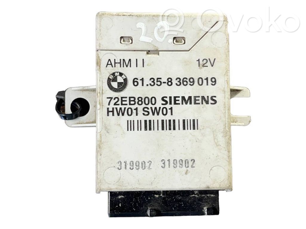 Trailer hitch control unit