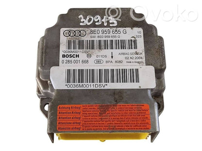 Gaisa spilvenu vadības bloks