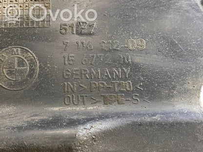 Защита днища в задней части шасси