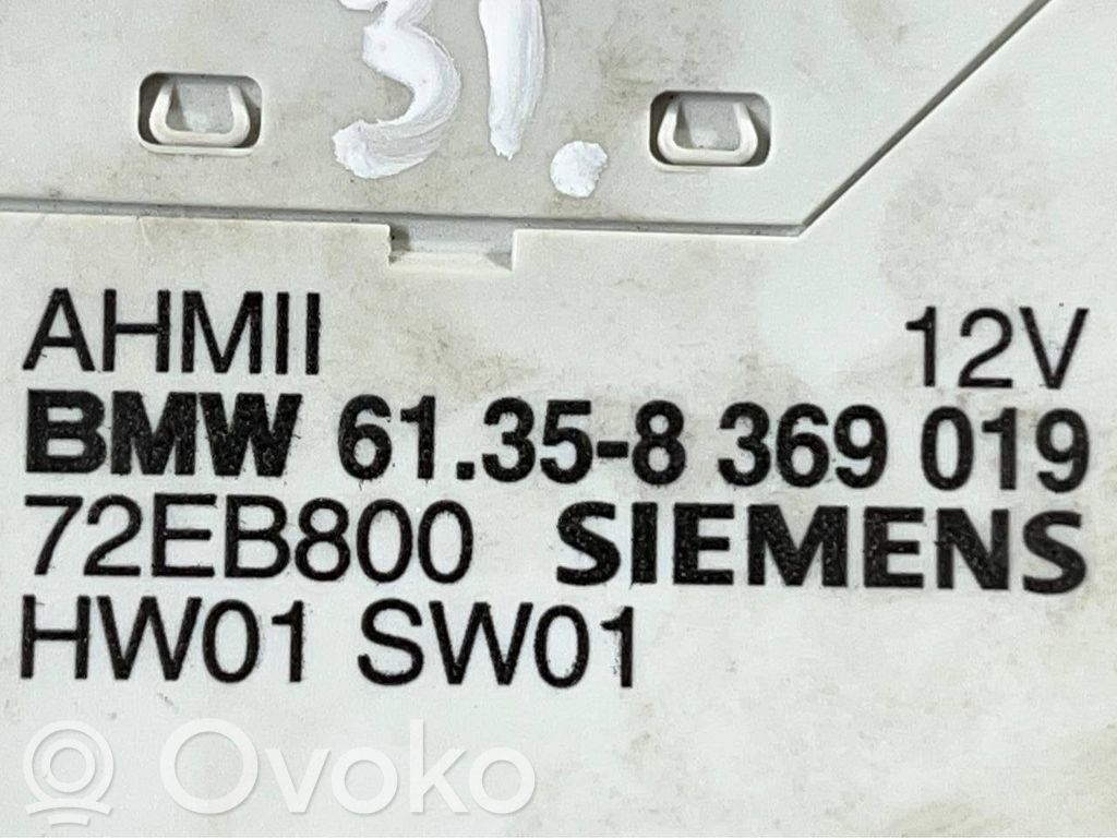 Trailer hitch control unit