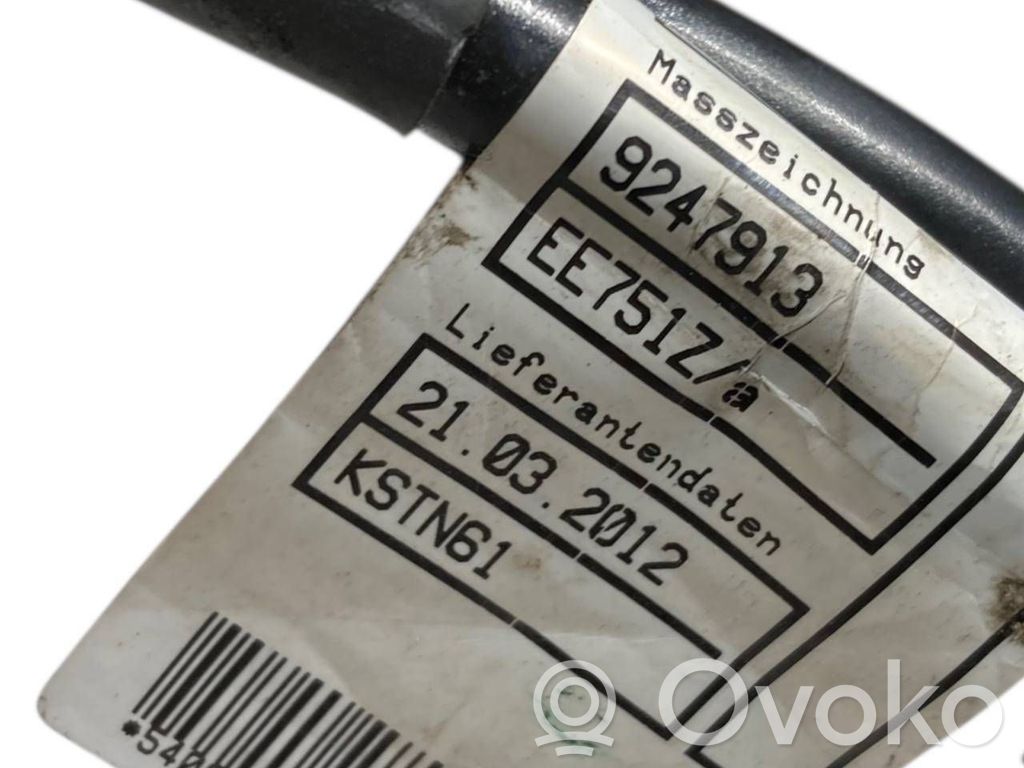 Rokas bremzes elektrības vadi