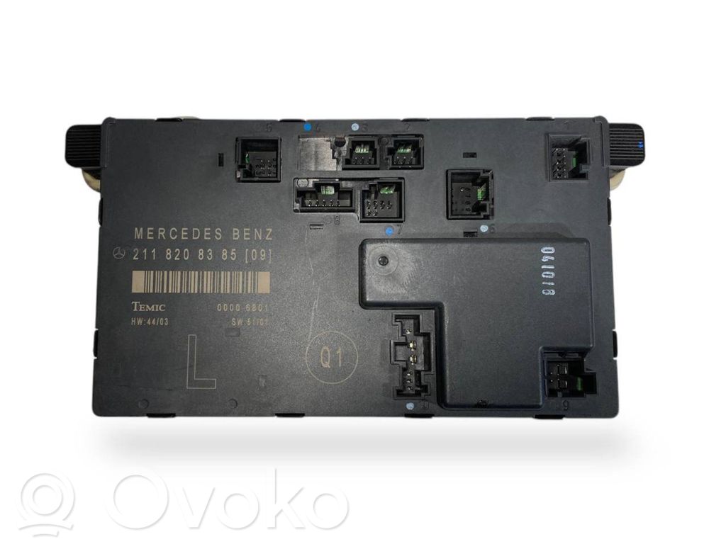 Durvju vadības bloks