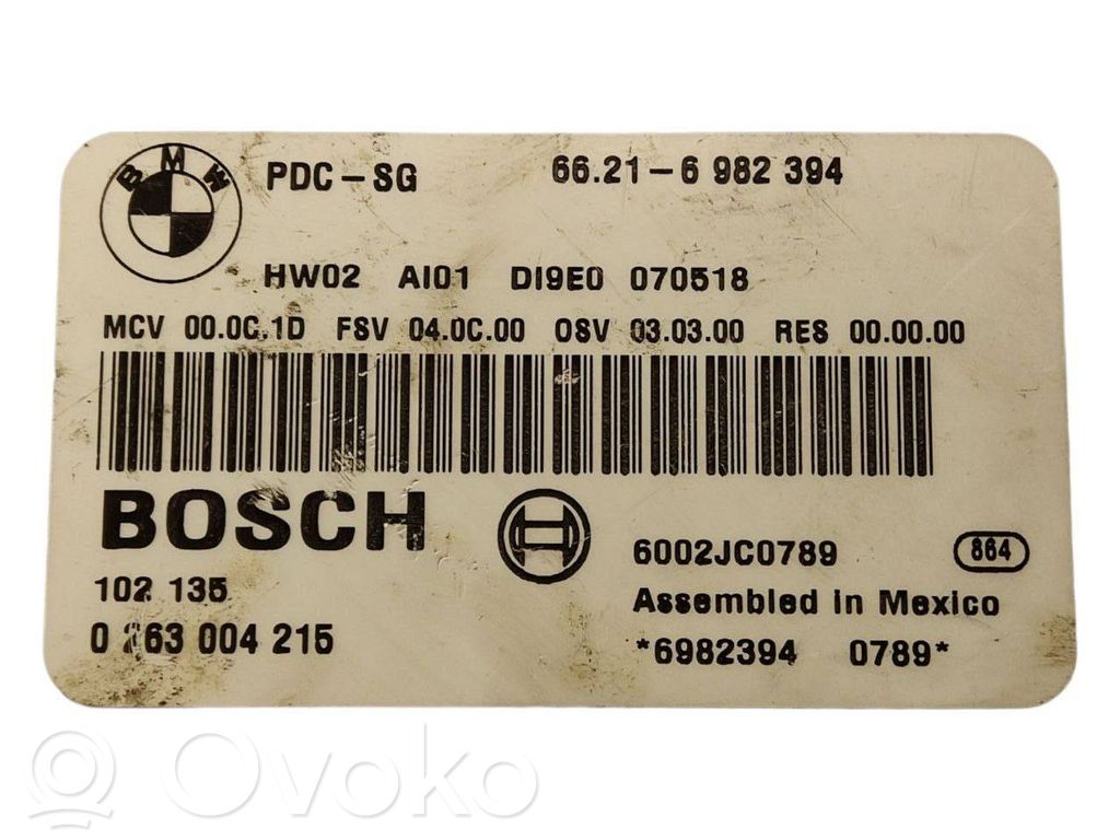 Parking (PDC) control unit