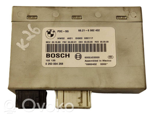 Parkošanas (PDC) vadības bloks