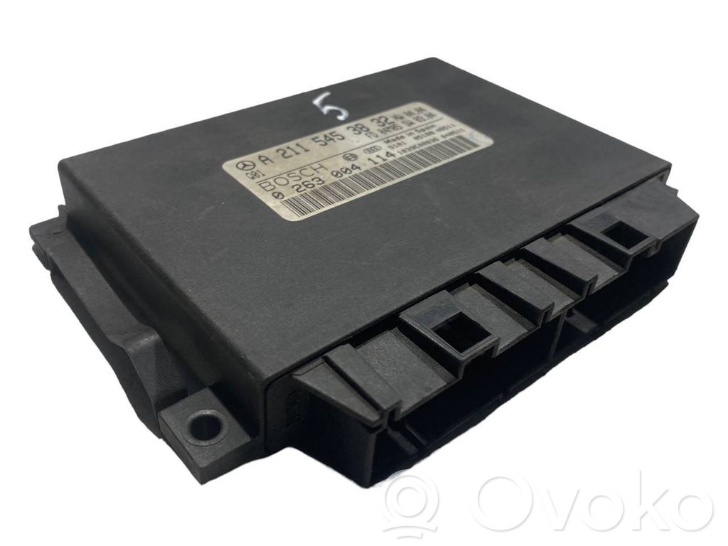 Parkošanas (PDC) vadības bloks