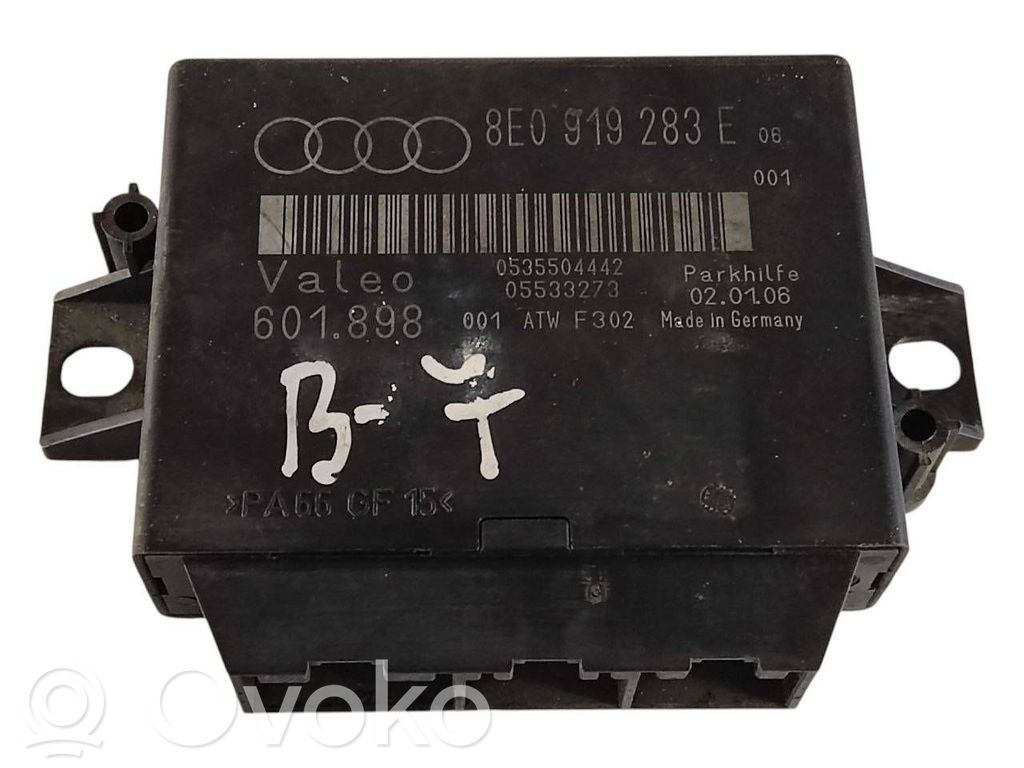 Parkošanas (PDC) vadības bloks