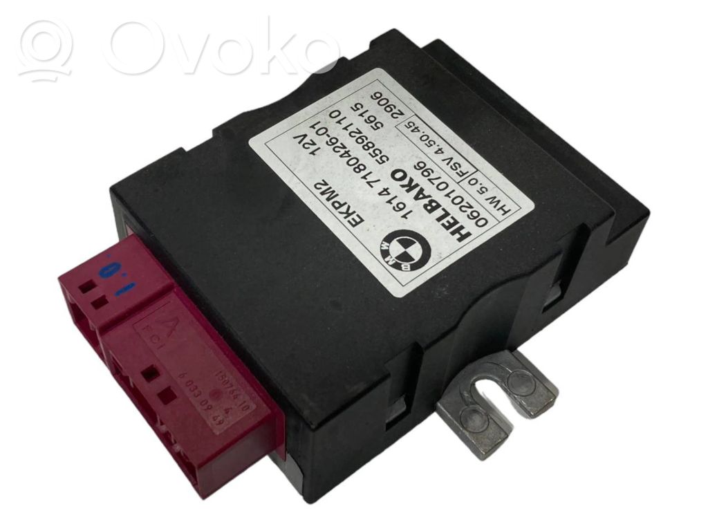Fuel pump control unit