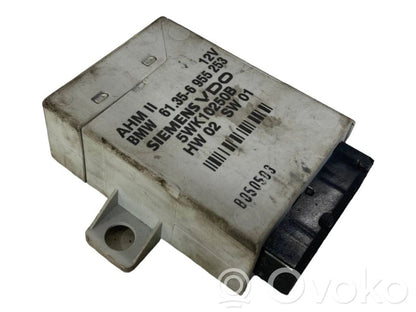 Trailer hitch control unit