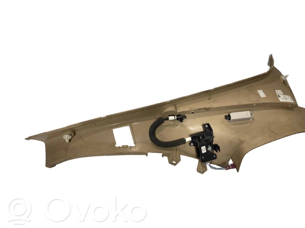 (D) statņa dekoratīvā apdare (augšdaļa)