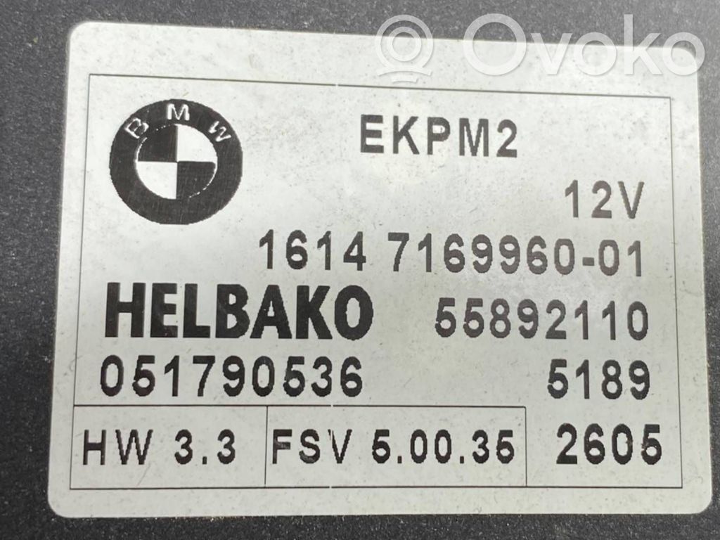 Degvielas sūkņa vadības bloks