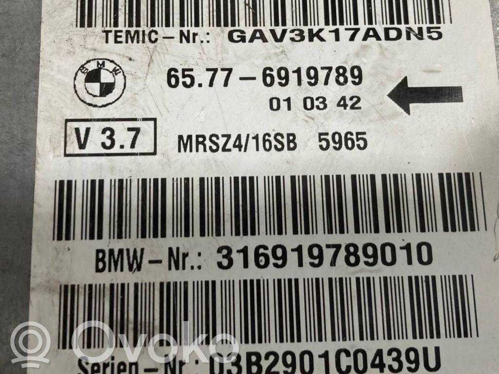 Gaisa spilvenu vadības bloks